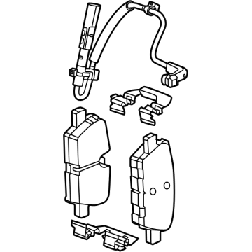 Cadillac 26445683 Brake Pads