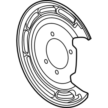 Cadillac OPTIQ Backing Plate - 85712013