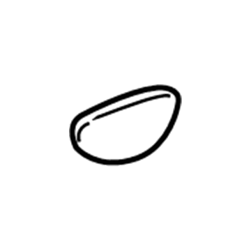 GM 23205512 Handle, Inside Cover, Black, Passenger Side 23205512 GM Handle, Inside Cover, Black, Passenger Side Illustration 1 of 1