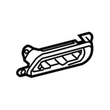 GM 23174300 Memory Switch Bracket, Front Passenger Side 23174300 GM Memory Switch Bracket, Front Passenger Side Illustration 1 of 1