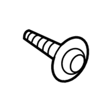 13154762 GM Door Trim Panel Screw, Front Illustration 1 of 1