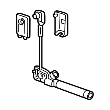 GM 26522455 Tensioner Kit-Front Seat Belt Anchor Plate *Backen Blackk 26522455 GM Tensioner Kit-Front Seat Belt Anchor Plate *Backen Blackk Illustration 1 of 1