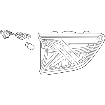 Chevy 86511025 Backup Lamp