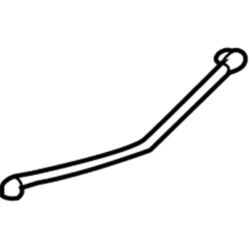GM 23386262 Hold Down Strap, Driver Side 23386262 GM Hold Down Strap, Driver Side Illustration 1 of 1