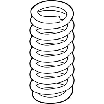 GM 84214779 Coil Spring, Front 84214779 GM Coil Spring, Front Illustration 1 of 1