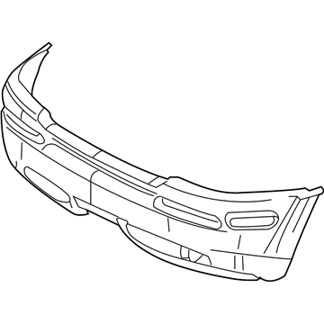 Oldsmobile Bravada Bumper Cover - 88937035
