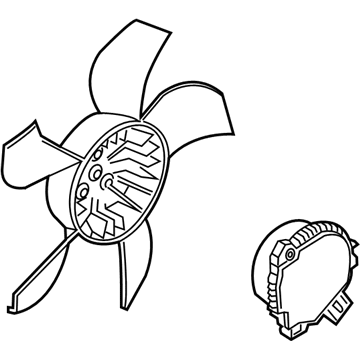 Chevy 85565556 Fan Blade