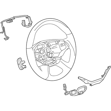 Chevy 84346033 Steering Wheel