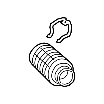 GM 39151407 Air Inlet Tube Adapter 39151407 GM Air Inlet Tube Adapter Illustration 1 of 1