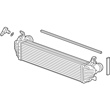 GM 85154389 Intercooler 85154389 GM Intercooler Illustration 1 of 1