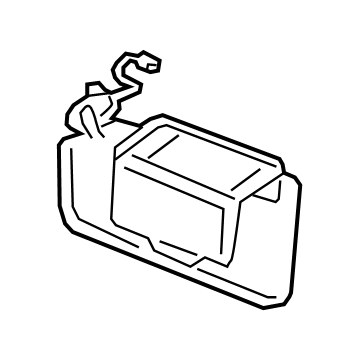 GMC 26490530 Sunvisor