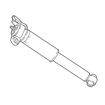GM 84574670 Shock Absorber, Rear Upper 84574670 GM Shock Absorber, Rear Upper Illustration 1 of 1