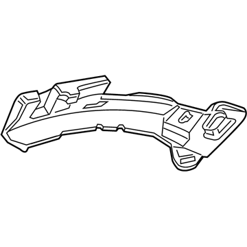 20941269 GM Rear Trim Bracket, Upper Driver Side Illustration 1 of 1