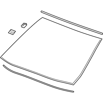Cadillac DTS Windshield - 15829862