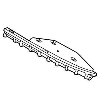 GM 22937829 Headlamp Assembly Bracket, Passenger Side 22937829 GM Headlamp Assembly Bracket, Passenger Side Illustration 1 of 1