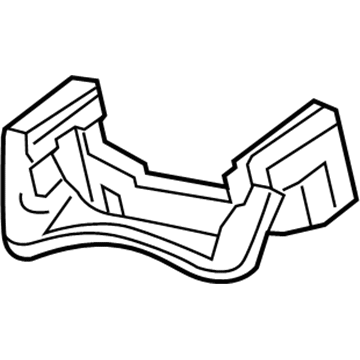 13590376 GM Caliper Support Illustration 1 of 1