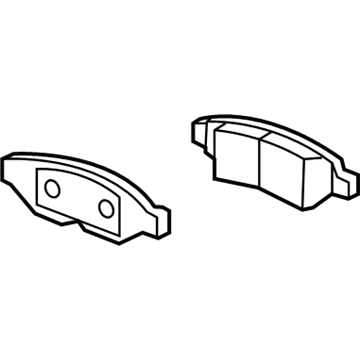 Buick Envision Brake Pads - 23145352