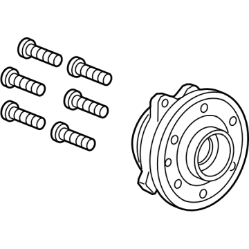 Chevy 13542341 Front Hub & Bearing