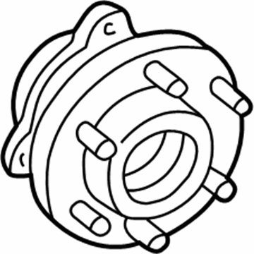 Chevy C2500 Suburban Wheel Hub - 15991990