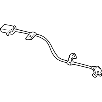 Chevy K2500 Suburban ABS Sensor - 19181879