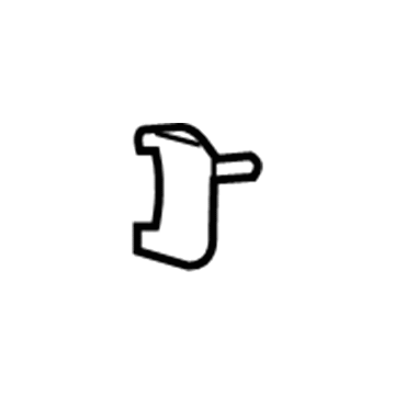 GM 15827545 Hinge Cover, Driver Side 15827545 GM Hinge Cover, Driver Side Illustration 1 of 1