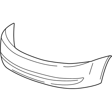 Saturn Bumper Cover - 15839814