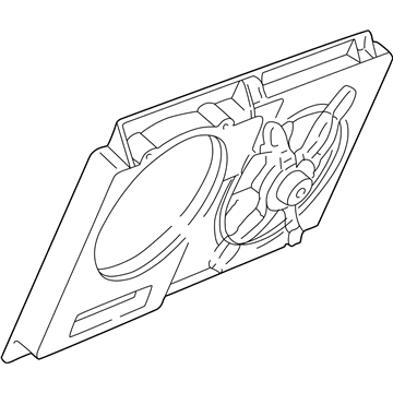 Chevy 12365307 Fan Shroud