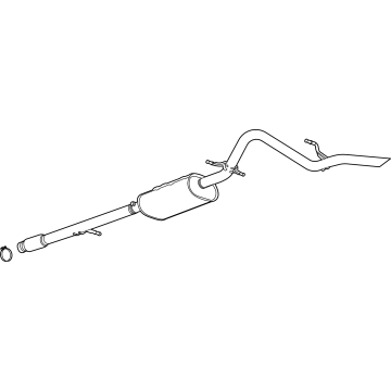 GMC 87829081 Muffler & Pipe
