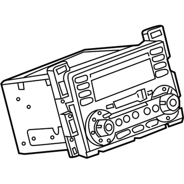 Pontiac 15243189 AM/FM CD