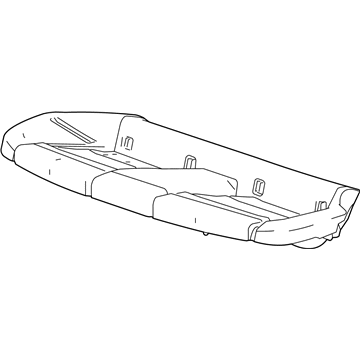 Cadillac CTS Seat Cushion - 84243347