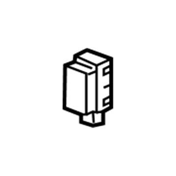 GM 84721607 Seat Switch, Rear Driver Side 84721607 GM Seat Switch, Rear Driver Side Illustration 1 of 1