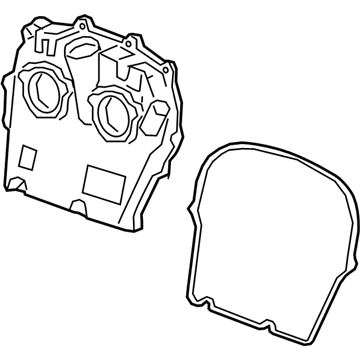 Chevy 12728654 Front Cover