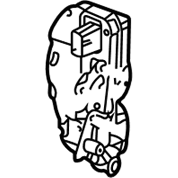 Saturn Door Latch Assembly - 15900261