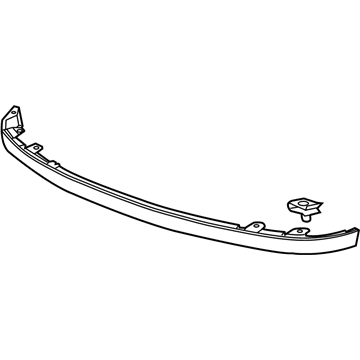 GM 22760505 Lower Extension, Black, Front 22760505 GM Lower Extension, Black, Front Illustration 1 of 1