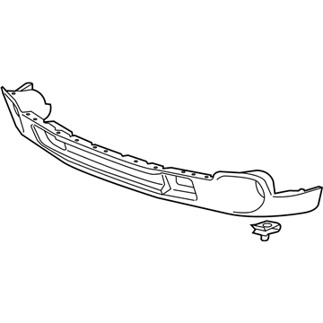 GM 22755085 Air Deflector 22755085 GM Air Deflector Illustration 1 of 1