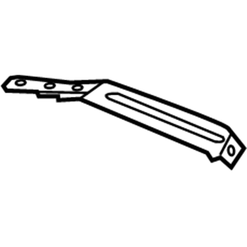 GM 25993619 Reinforcement, Driver Side 25993619 GM Reinforcement, Driver Side Illustration 1 of 1