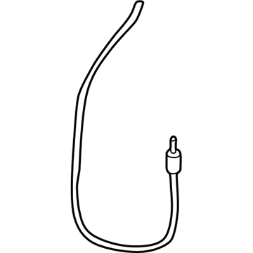 GM 12124468 Antenna Cable 12124468 GM Antenna Cable Illustration 1 of 1