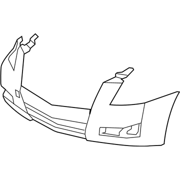 Cadillac CTS Bumper Cover - 25793663