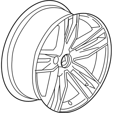 GM 84471771 Wheel 84471771 GM Wheel Illustration 1 of 1
