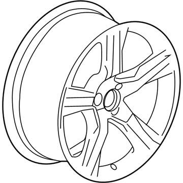 23231972 GM Wheel, Rear Illustration 1 of 1