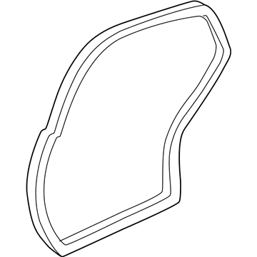Buick 10420328 Weatherstrip On Body