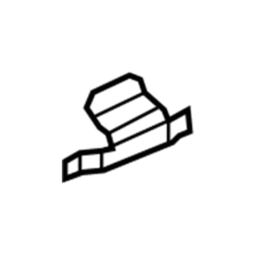 GM 88986020 Hinge Plate 88986020 GM Hinge Plate Illustration 1 of 1