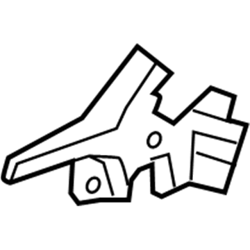 GM 23392495 Recline Cover, Titanium, Front 23392495 GM Recline Cover, Titanium, Front Illustration 1 of 1