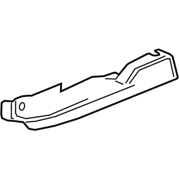 GM 23392487 Finish Panel, Titanium, Front Driver Side 23392487 GM Finish Panel, Titanium, Front Driver Side Illustration 1 of 1