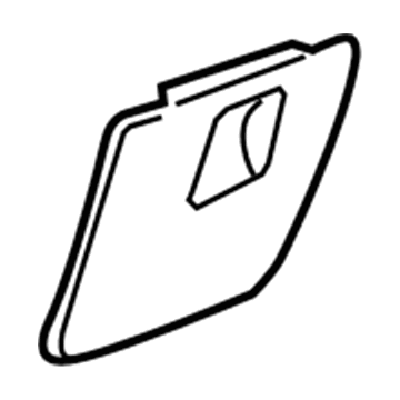 89044338 GM Door, Gray Illustration 1 of 1