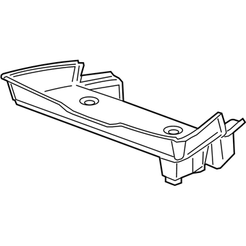 GM 20783376 Floor Cover, Rear 20783376 GM Floor Cover, Rear Illustration 1 of 1