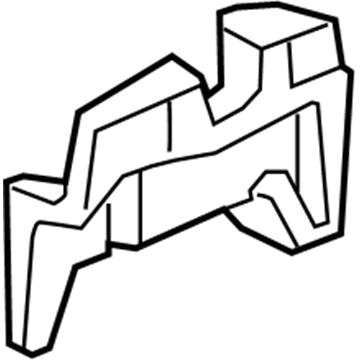 GM 25987005 Side Support, Rear Driver Side 25987005 GM Side Support, Rear Driver Side Illustration 1 of 1