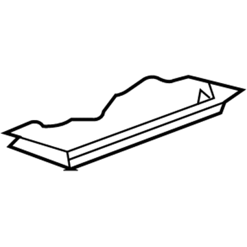 10340228 GM Upper Baffle Illustration 1 of 1