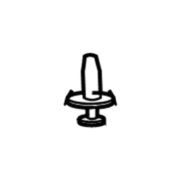 GM 10426555 Lower Deflector Retainer 10426555 GM Lower Deflector Retainer Illustration 1 of 1
