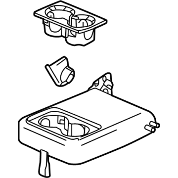 GMC 85537118 Armrest Assembly